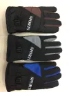 Factory direct sales of winter fashionable and casual thickened fleece warm men's gloves, anti-slip cycling cotton gloves details Picture
